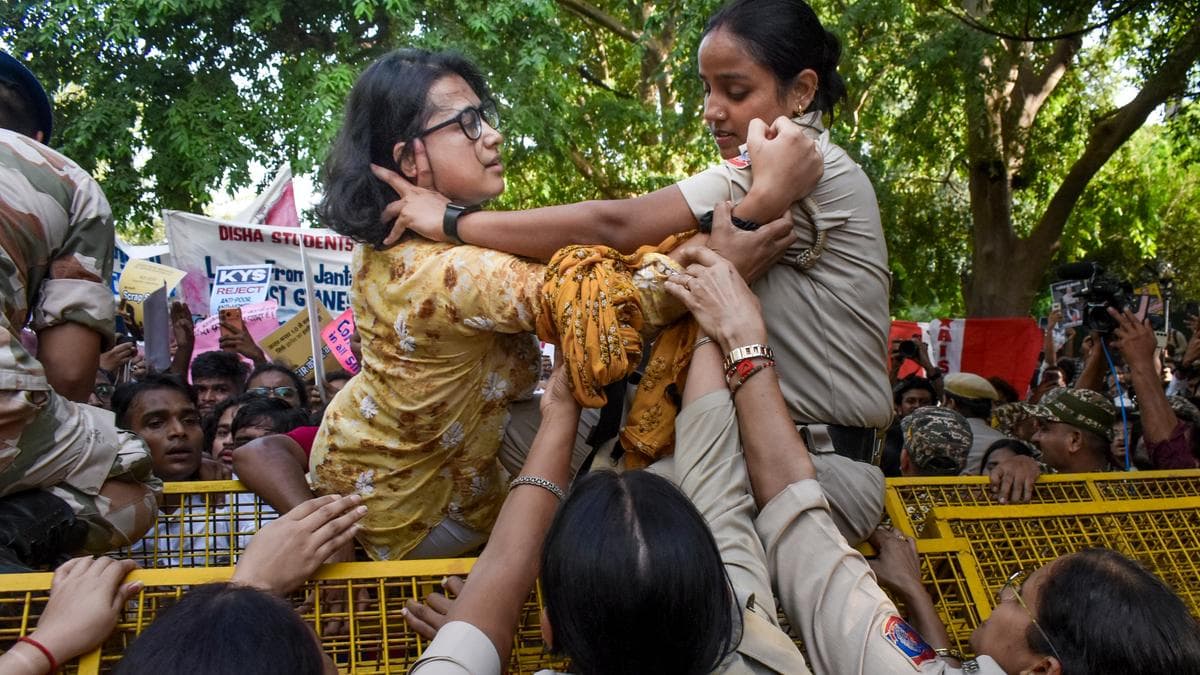Protests and Police Brutality in Delhi